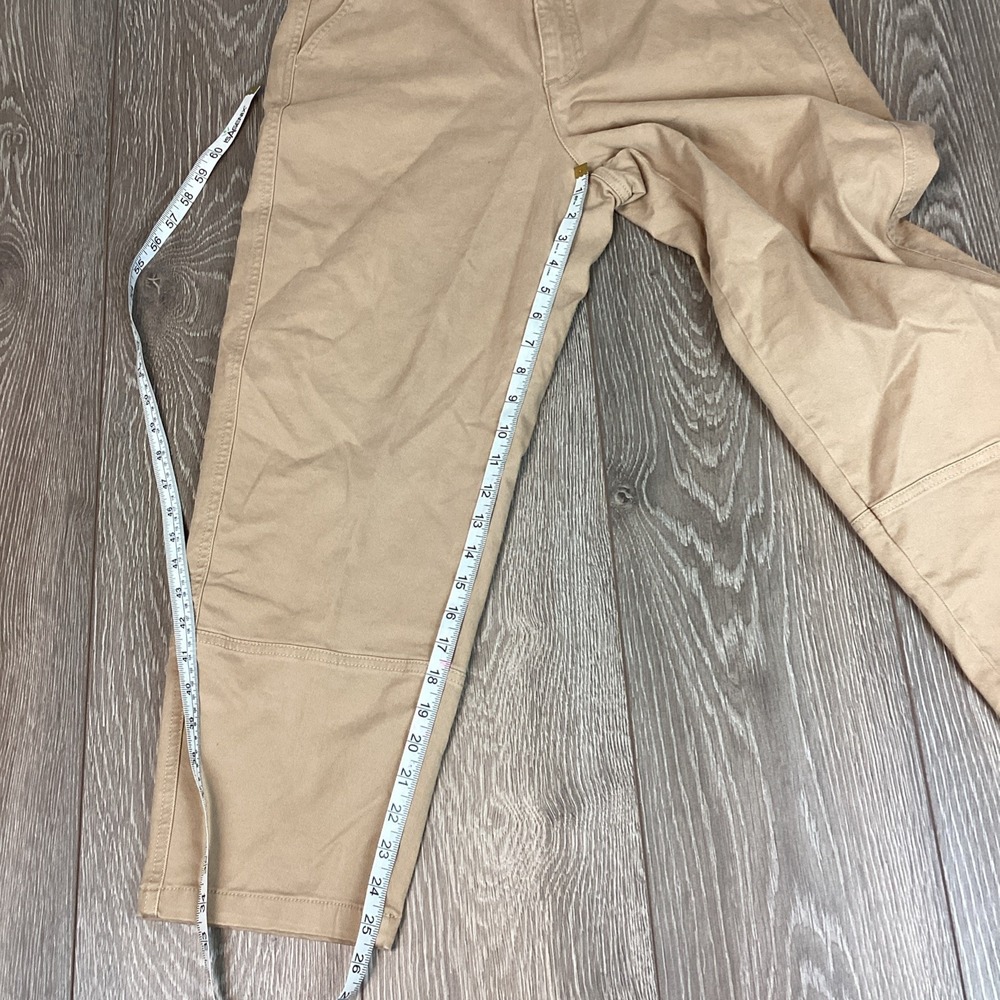 Alpine Design Barrel Pant Women's 10 Sahara Sand Brown Khaki NEW High Rise Ankle - Picture 8 of 8